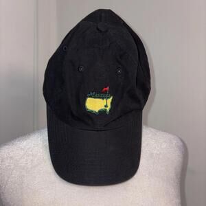 Masters Golf American Needle Baseball Hat Black 100% Cotton, sports, classics